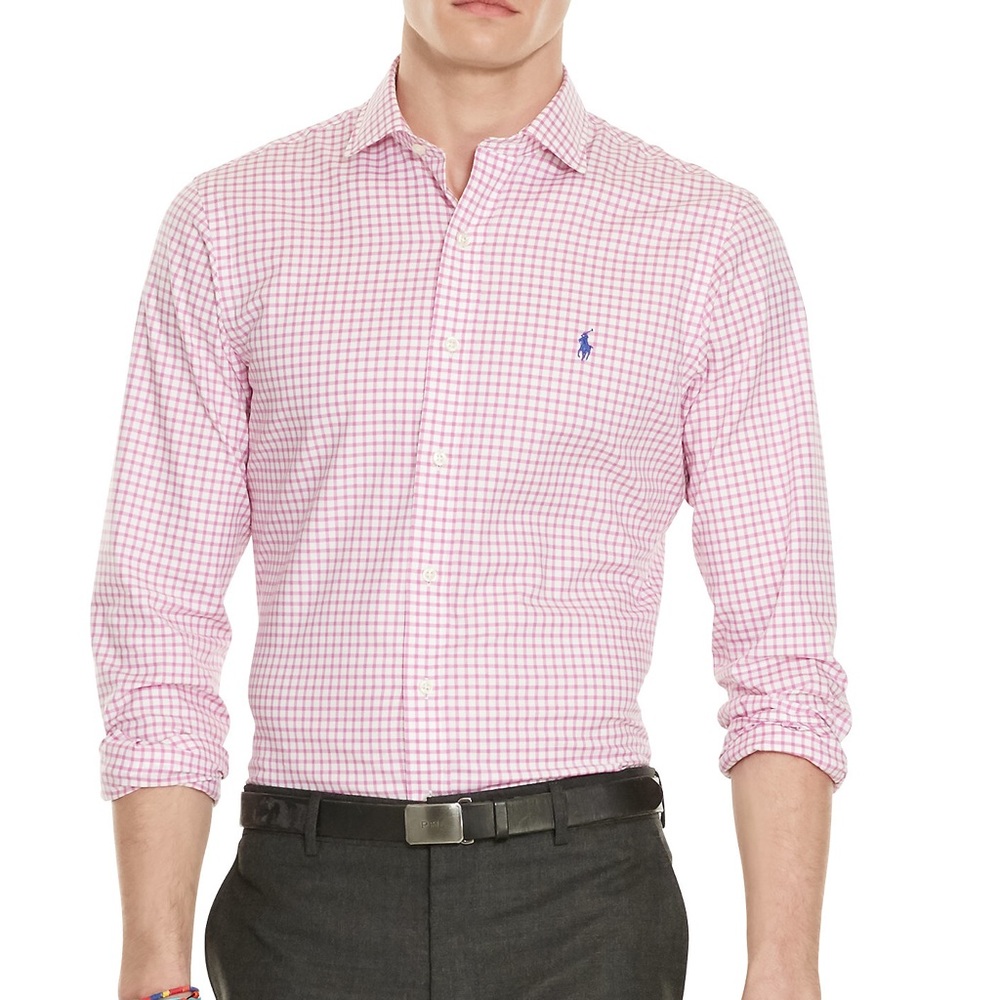 Polo Ralph Lauren Slim Fit Gingham Twill Shirt